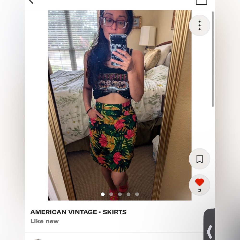 Vintage pencil skirt
